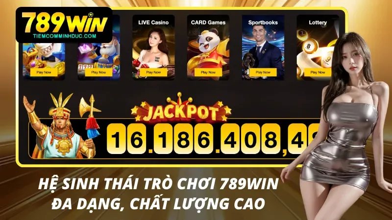 Nhà cái 789WIN có tới 1 triệu sản phẩm giải trí