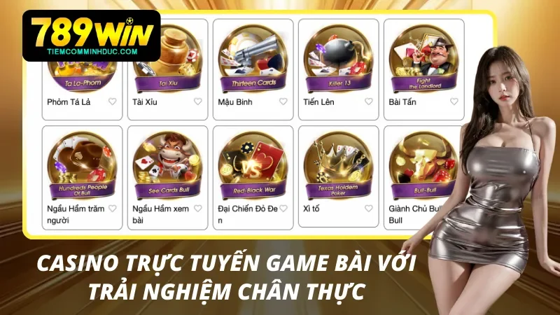Siêu phẩm casino trực tuyến tại 789WIN